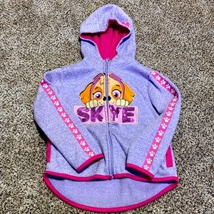Paw Patrol Skye hooded jacket. Size 4T